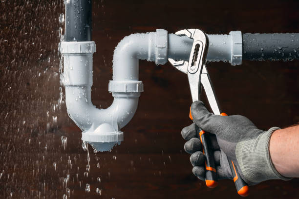 Professional Leak Detection technician working in Shutesbury, MA